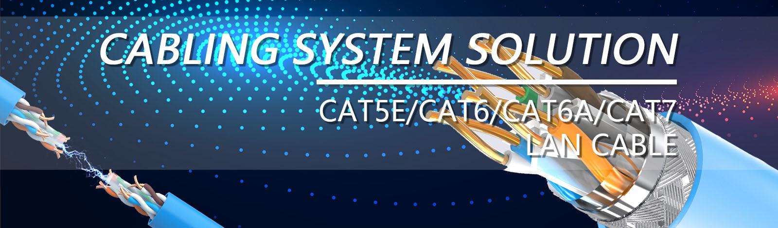 qualità Cat5e Lan Cable fabbrica